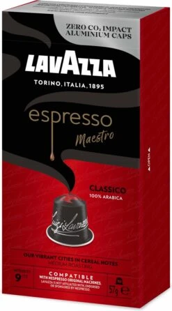 LAVAZZA Classico 100 Stuks -Koffie Apparatuur 664x1200