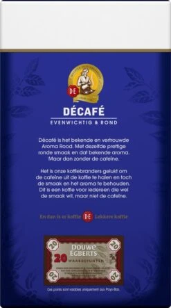 Douwe Egberts Decafé Filterkoffie - 6 X 500 Gram -Koffie Apparatuur 669x1200 6