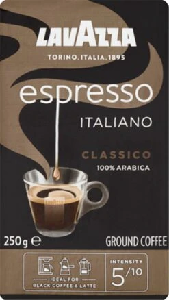 Lavazza Espresso Italiano Classico Gemalen / Filterkoffie - 8 X 250 Gram 12 Lavazza Espresso Italiano Classico Gemalen / Filterkoffie - 8 X 250 Gram -Koffie Apparatuur 676x1200 2
