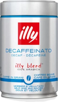 Illy Cafeïnevrij Koffiebonen - 250 Gram -Koffie Apparatuur 690x1200