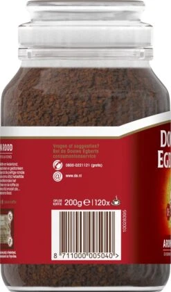 Douwe Egberts Aroma Rood Oploskoffie - 6 X Pot Van 200 Gram -Koffie Apparatuur 706x1200 1