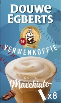 Douwe Egberts Verwenkoffie Latte Macchiato Oploskoffie - 5 X 8 Zakjes -Koffie Apparatuur 713x1200 3