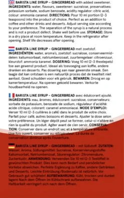 Fitcy | Koffiesiroop | Gingerbread | Barista Syrup | Zero | Vegan | Vetvrij | Suikervrij | Keto-vriendelijk | Koffie | Siroop | MET DOSEERPOMP | 1L 9 Fitcy | Koffiesiroop | Gingerbread | Barista Syrup | Zero | Vegan | Vetvrij | Suikervrij | Keto-vriendelijk | Koffie | Siroop | MET DOSEERPOMP | 1L -Koffie Apparatuur 752x1200