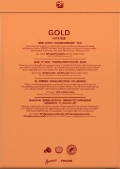 Senseo Gold Intense Koffiepads - 7/9 Intensiteit - 4 X 36 Pads -Koffie Apparatuur 857x1200 1