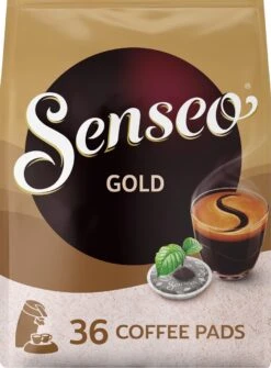 Senseo Gold Koffiepads - 5/9 Intensiteit - 10 X 36 Pads 20 Senseo Gold Koffiepads - 5/9 Intensiteit - 10 X 36 Pads -Koffie Apparatuur 886x1200