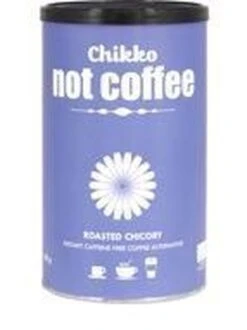 Chikko - Biologische Caffeïnevrije Koffievervanger - Geroosterde Cichorei -Roasted Chicory - 150 G -Koffie Apparatuur 898x1200 2