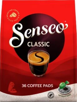 Senseo Koffiepads Variatiepakket - 4 X 36 Pads - 4 Smaakvarianten -Koffie Apparatuur 909x1200