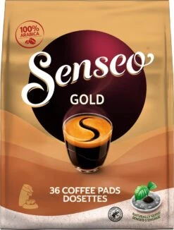 Senseo Gold Koffiepads - 5/9 Intensiteit - 10 X 36 Pads 22 Senseo Gold Koffiepads - 5/9 Intensiteit - 10 X 36 Pads -Koffie Apparatuur 910x1200 3