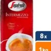 Segafredo Intermezzo Koffiebonen - 8 X 1 Kg -Koffie Apparatuur 950x1200