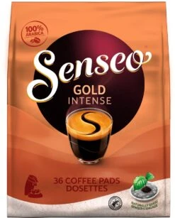 Senseo Gold Intense Koffiepads - 7/9 Intensiteit - 4 X 36 Pads -Koffie Apparatuur 966x1200 1