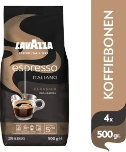 Lavazza Espresso Italiano Classico Koffiebonen - 500 Gram X4 -Koffie Apparatuur 992x1200 2