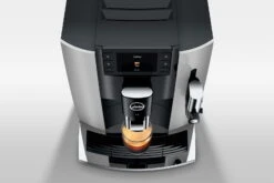 JURA E8 Platina (EC) (2023) Met €78 Gratis Koffie én 2+1 Jaar Extra Garantie -Koffie Apparatuur JURA e8 ec platina koffiemachine bovenkant dc8adf6b 1938 48b6 bf3f 67a228360265