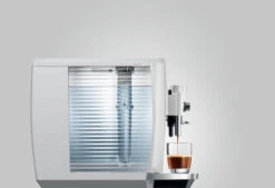 JURA E8 Dark Inox (EB) Met €49 Gratis Koffie -Koffie Apparatuur Jura E8 piano white zijkant 0893d6b5 15b3 4a30 9fb3 da0ca12fa9b6