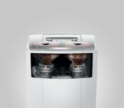JURA J8 Twin Diamond White (EA) Met €78 Gratis Koffie En Glazen Melkhouder En 2+1 Jaar Extra Garantie -Koffie Apparatuur Jura J8 Twin Diamond White koffiemolens