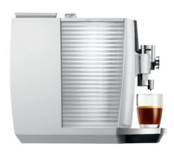 JURA J8 Twin Diamond White (EA) Met €78 Gratis Koffie En Glazen Melkhouder En 2+1 Jaar Extra Garantie -Koffie Apparatuur Jura J8 Twin Diamond White waterreservoir
