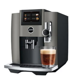 JURA S8 Dark Inox (EB) Met €78 Gratis Koffie En 2+1 Jaar Extra Garantie -Koffie Apparatuur Jura S8 EB Dark Inox koffiemachine