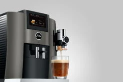 JURA S8 Dark Inox (EB) Met €78 Gratis Koffie En 2+1 Jaar Extra Garantie -Koffie Apparatuur Jura S8 EB Dark Inox sweet foam function
