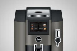 JURA S8 Dark Inox (EB) Met €78 Gratis Koffie En 2+1 Jaar Extra Garantie -Koffie Apparatuur Jura S8 EB Dark Inox voorkant scherm