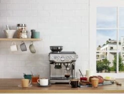 Sage Barista Express Stainless Steel Met €33 Gratis Koffie -Koffie Apparatuur Sage Barista Express koffiemachine halfautomaat keuken 2e516f2e c450 4a9f be86 93998a9a267b