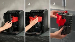 Siemens EQ.300 - Piano Black - TF301E19 Met €33 Gratis Koffie 14 Siemens EQ.300 - Piano Black - TF301E19 Met €33 Gratis Koffie -Koffie Apparatuur Siemens EQ300 koffiemachine TF301E19 piano black zetgroep