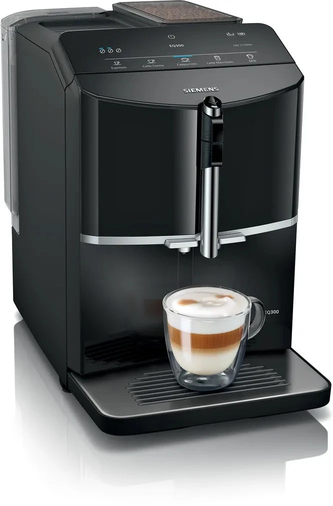 Siemens EQ.300 - Piano Black - TF301E19 Met €33 Gratis Koffie 3 Siemens EQ.300 - Piano Black - TF301E19 Met €33 Gratis Koffie