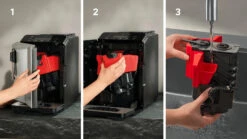 Siemens EQ.300 - RVS Zilver Metallic - TF303E07 Met €33 Gratis Koffie -Koffie Apparatuur Siemens EQ300 koffiemachine TF303E07 rvs zilver metallic zetgroep