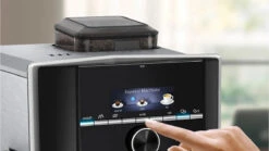 Siemens EQ.9 Plus S400 - Edelstaal - TI924301RW Met €49 Gratis Koffie 13 Siemens EQ.9 Plus S400 - Edelstaal - TI924301RW Met €49 Gratis Koffie -Koffie Apparatuur Siemens EQ9 s400 TI924301RW koffiemachine display