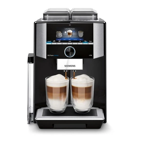 Siemens EQ.9 Plus Connect S700 - Zwart - TI9573X9RW Met €49 Gratis Koffie 3 Siemens EQ.9 Plus Connect S700 - Zwart - TI9573X9RW Met €49 Gratis Koffie