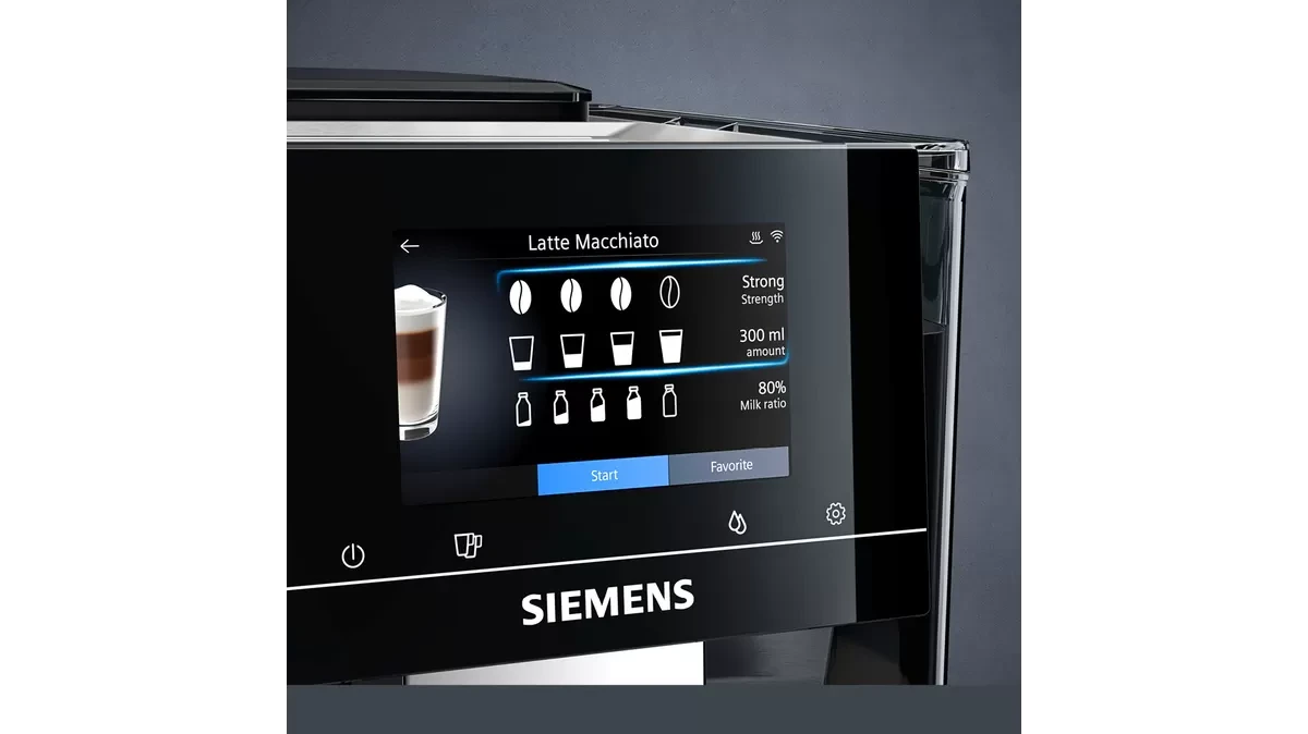 Siemens EQ.700 Classic - Midnite Silver Metallic - TP707R06 Met €49 Gratis Koffie 5 Siemens EQ.700 Classic - Midnite Silver Metallic - TP707R06 Met €49 Gratis Koffie - Afbeelding 3