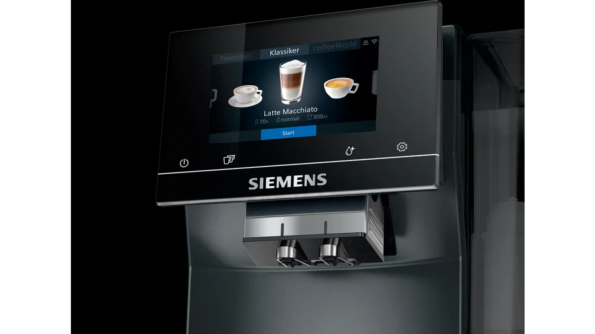 Siemens EQ.700 Classic - Midnite Silver Metallic - TP707R06 Met €49 Gratis Koffie 4 Siemens EQ.700 Classic - Midnite Silver Metallic - TP707R06 Met €49 Gratis Koffie - Afbeelding 2
