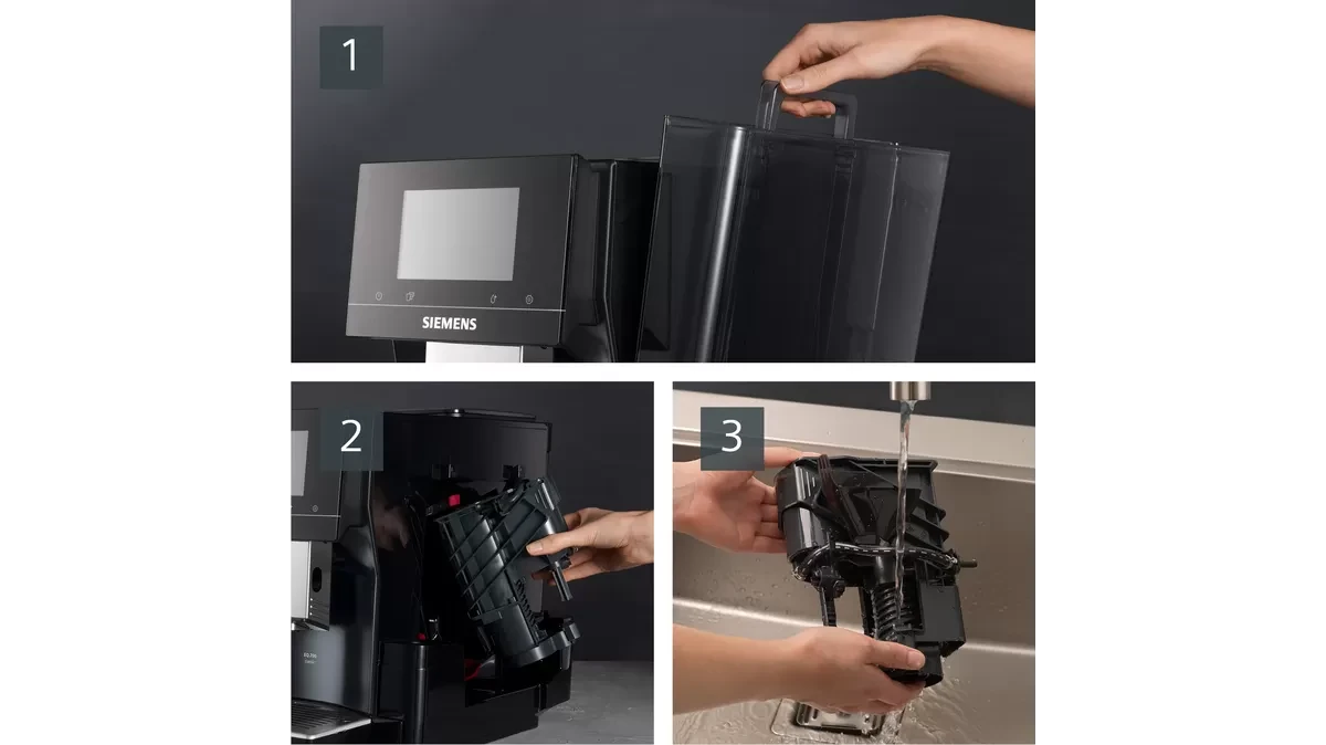 Siemens EQ.700 Classic - Midnite Silver Metallic - TP707R06 Met €49 Gratis Koffie 10 Siemens EQ.700 Classic - Midnite Silver Metallic - TP707R06 Met €49 Gratis Koffie - Afbeelding 8