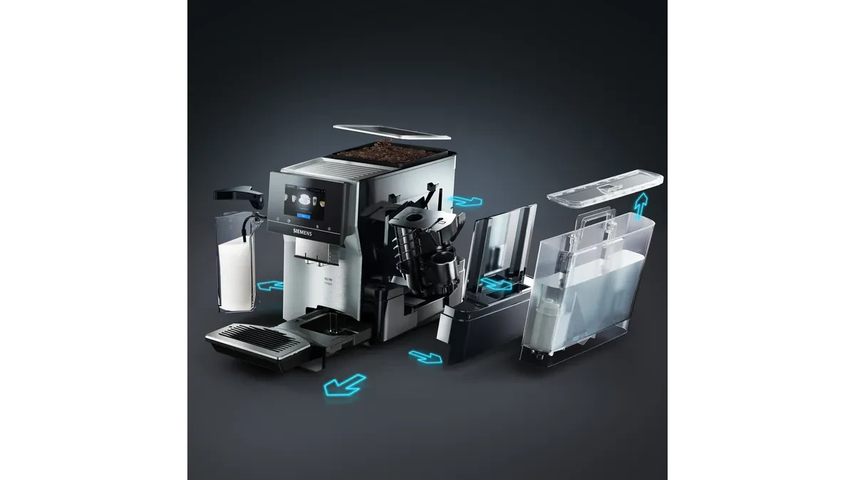 Siemens EQ.700 Integral - Edelstaal - TQ707R03 Met €49 Gratis Koffie 6 Siemens EQ.700 Integral - Edelstaal - TQ707R03 Met €49 Gratis Koffie - Afbeelding 4