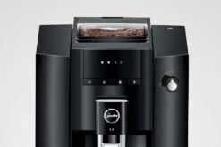 JURA E4 Piano Black (EA) Met €54 Gratis Koffie én 2+1 Jaar Extra Garantie -Koffie Apparatuur jura e4 koffiemachine ambiance front