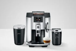 JURA E8 Chrome (EB) Met €49 Gratis Koffie -Koffie Apparatuur jura e8 chrome koffiemachine accessoires 753b3e58 6970 49f3 8276 4bdff106095d