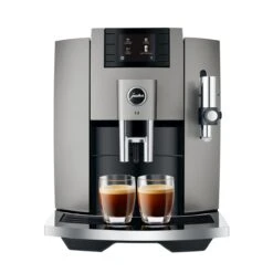 JURA E8 Dark Inox (EB) Met €49 Gratis Koffie