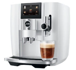 JURA J8 Piano White (EA) Met €78 Gratis Koffie én 2+1 Jaar Extra Garantie