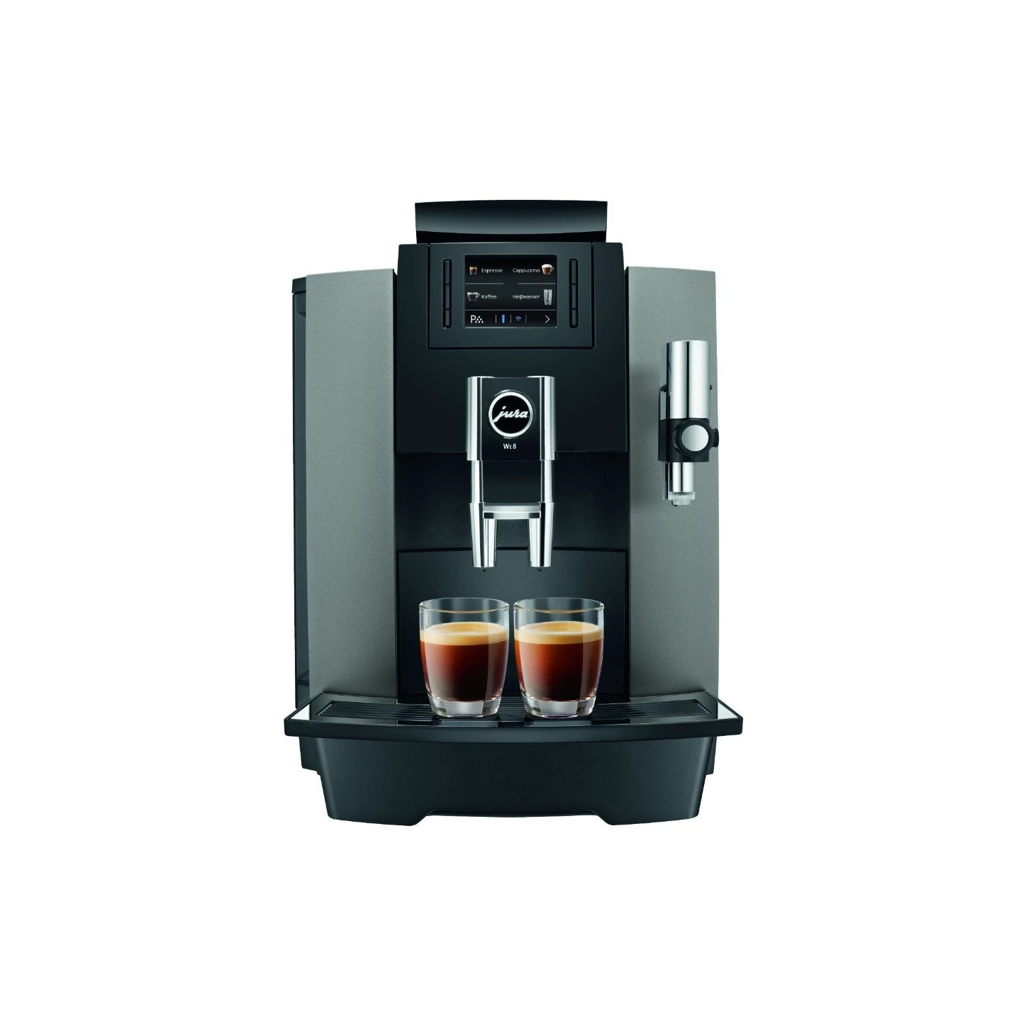 JURA WE8 Dark Inox (EA) Met €78 Gratis Koffie 3 JURA WE8 Dark Inox (EA) Met €78 Gratis Koffie