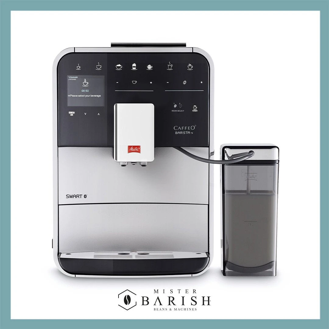 Melitta Barista TS Smart - Zilver Zwart - F850-101 Met €49 Gratis Koffie 5 Melitta Barista TS Smart - Zilver Zwart - F850-101 Met €49 Gratis Koffie - Afbeelding 3