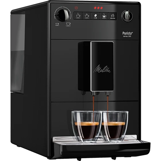 Melitta Purista - Pure Black - F230-002 Met €33 Gratis Koffie 4 Melitta Purista - Pure Black - F230-002 Met €33 Gratis Koffie - Afbeelding 2