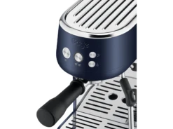 Sage Bambino - Damson Blue -Koffie Apparatuur sage bambino damson blue espresso machine bovenkant