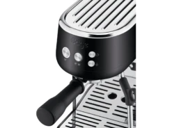 Sage Bambino - Black Truffle -Koffie Apparatuur sage bambino truffle black espresso machine bovenkant