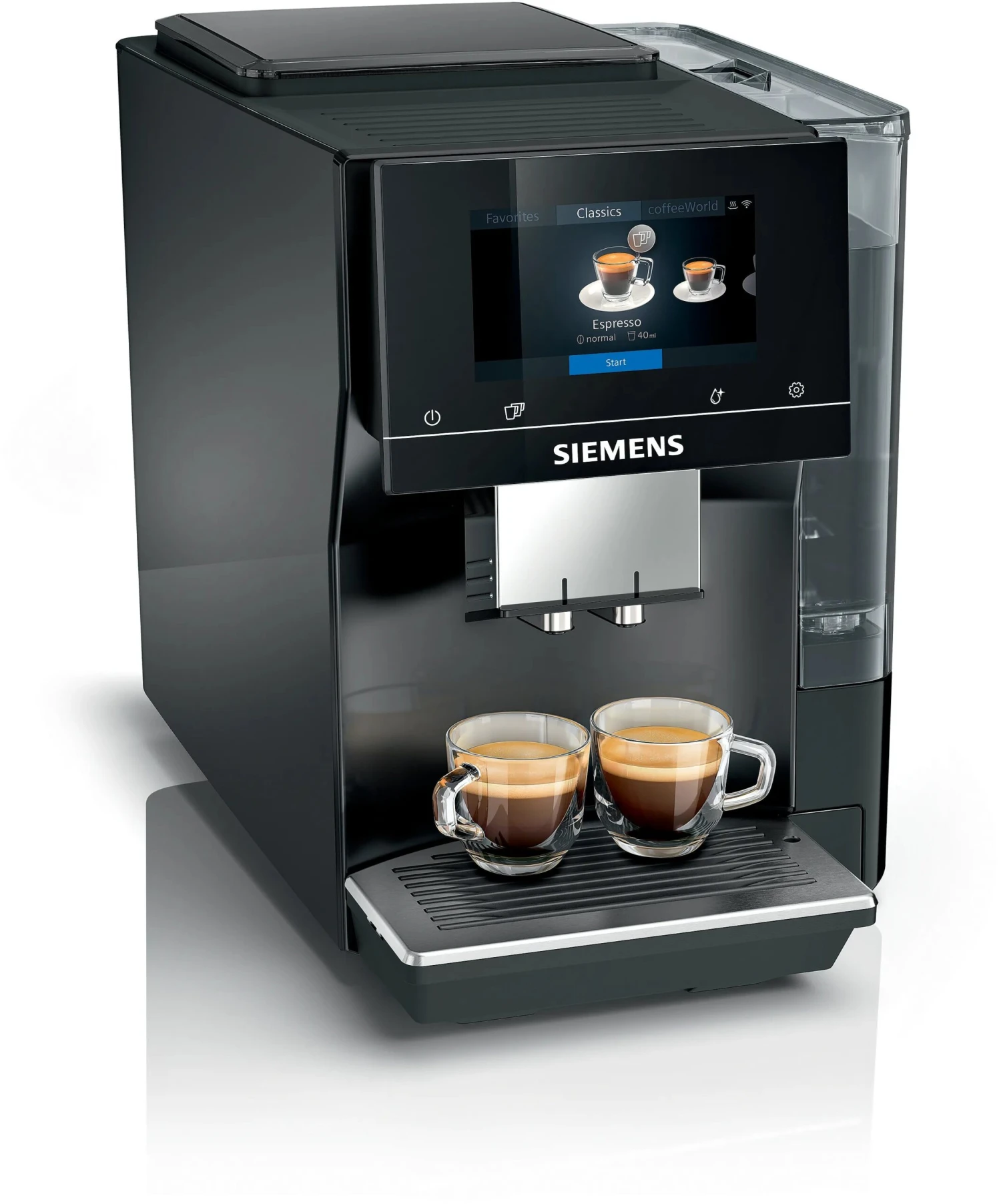 Siemens EQ.700 Classic - Piano Black - TP703R09 Met €49 Gratis Koffie 3 Siemens EQ.700 Classic - Piano Black - TP703R09 Met €49 Gratis Koffie