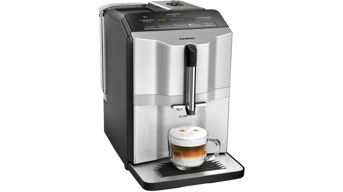 Siemens EQ.300 - Zilver - TI353201RW Met €33 Gratis Koffie 3 Siemens EQ.300 - Zilver - TI353201RW Met €33 Gratis Koffie