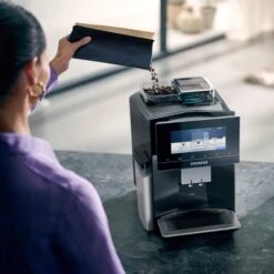 Siemens EQ.900 Dual Bean - Dark Inox - TQ907R05 Met €49 Gratis Koffie -Koffie Apparatuur siemens eq900 TQ907R05 koffiemachine koffiebonenreservoir